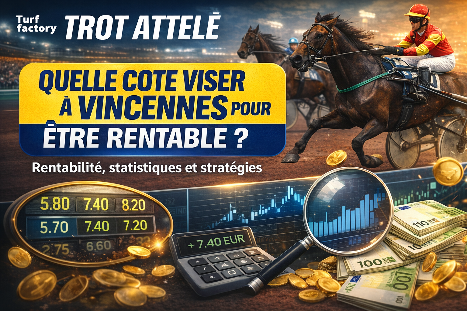 Meilleurs drivers à Vincennes : classement et rentabilité en trot attelé (2026)